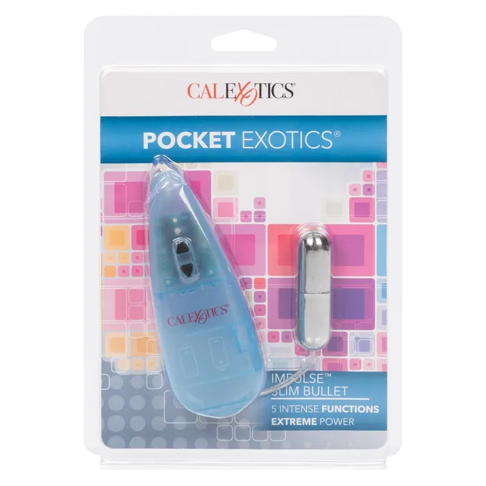 CalExotics Female Sex Toys Pocket Exotics Impulse Slim Bullet CalExotics Female Sex Toys Pocket Exotics Impulse Slim Bullet