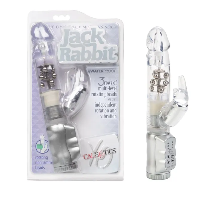 CalExotics Jack Rabbit Waterproof Jack Rabbit 3 Rows Female Sex Toys