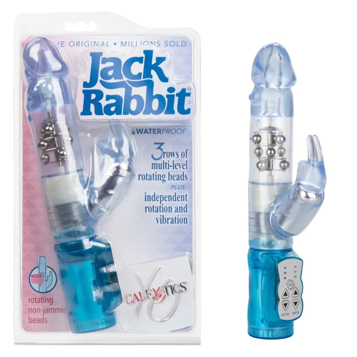 CalExotics Jack Rabbit Waterproof Jack Rabbit 3 Rows Female Sex Toys CalExotics Jack Rabbit Waterproof Jack Rabbit 3 Rows Female Sex Toys