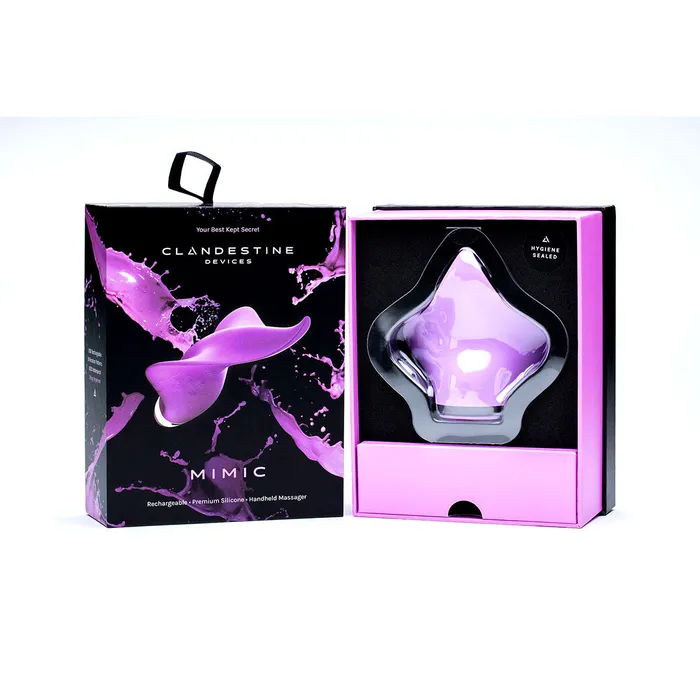 Clandestine Devices Vibrators Mimic Lilac