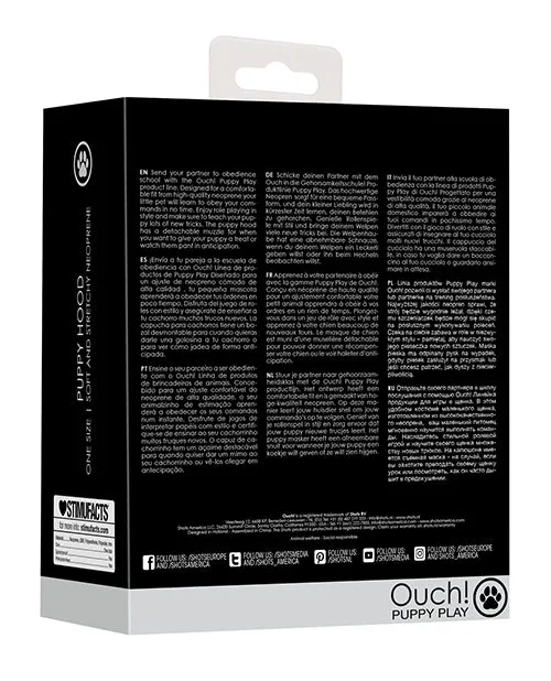 Couples Shots America LLC Shots Ouch Puppy Play Puppy Hood