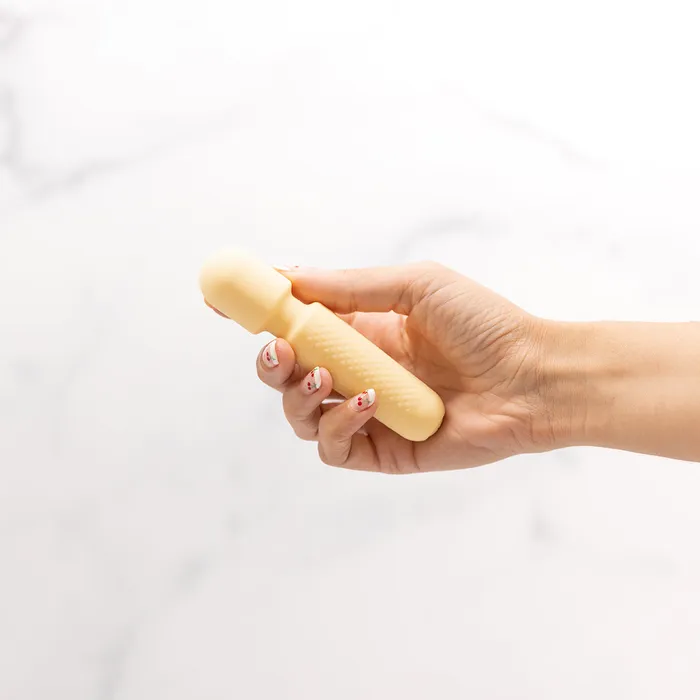 Emojibator Emojibator Tiny Wand Vibrator Cream Vibrators Emojibator Emojibator Tiny Wand Vibrator Cream Vibrators