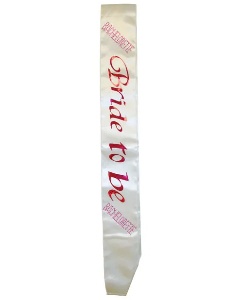 Omg International Vibrators Bachelorette Bride To Be Non Flashing Sash