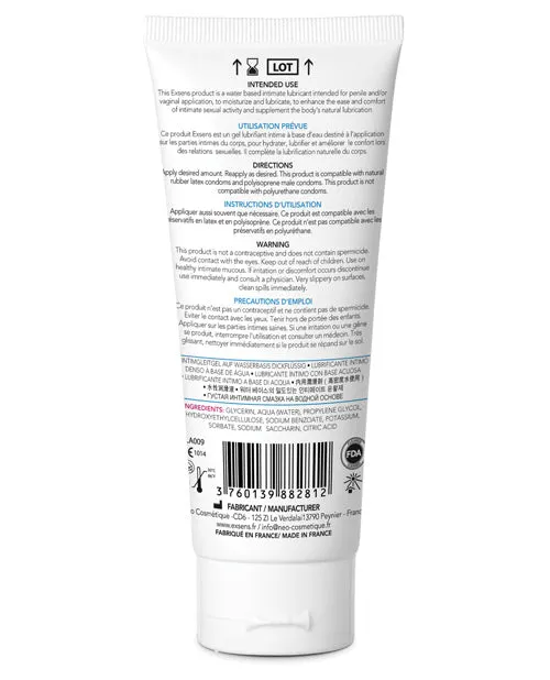 Exsens Of Paris Waterbased Lubricant Technicno Cosmetique Lubricants Exsens Of Paris Waterbased Lubricant Technicno Cosmetique Lubricants
