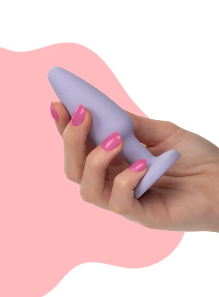CaleXOtics Vibrators First Time CRYSTAL BOOTY KIT Purple