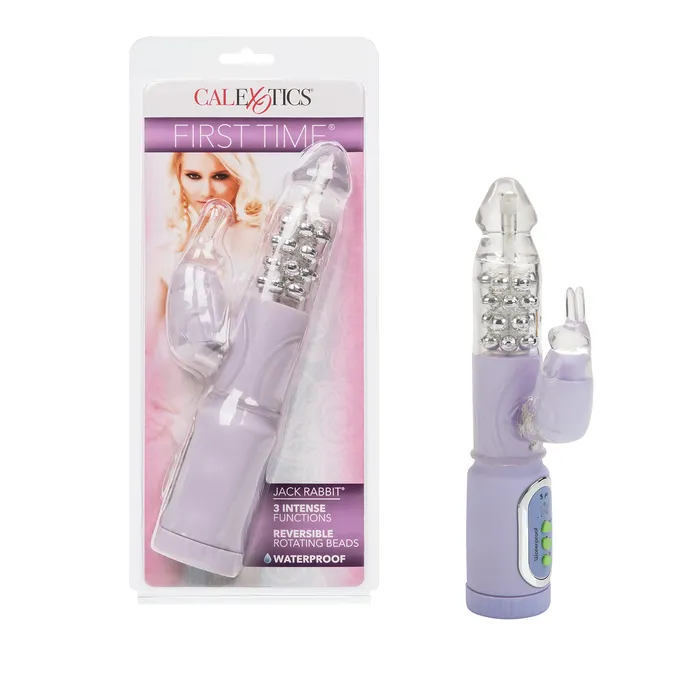 Vibrators First Time Jack Rabbit Purple CalExotics
