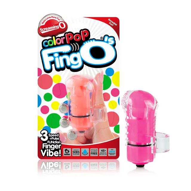 Vibrators Screaming O Color Pop Fingo Orange Screaming O