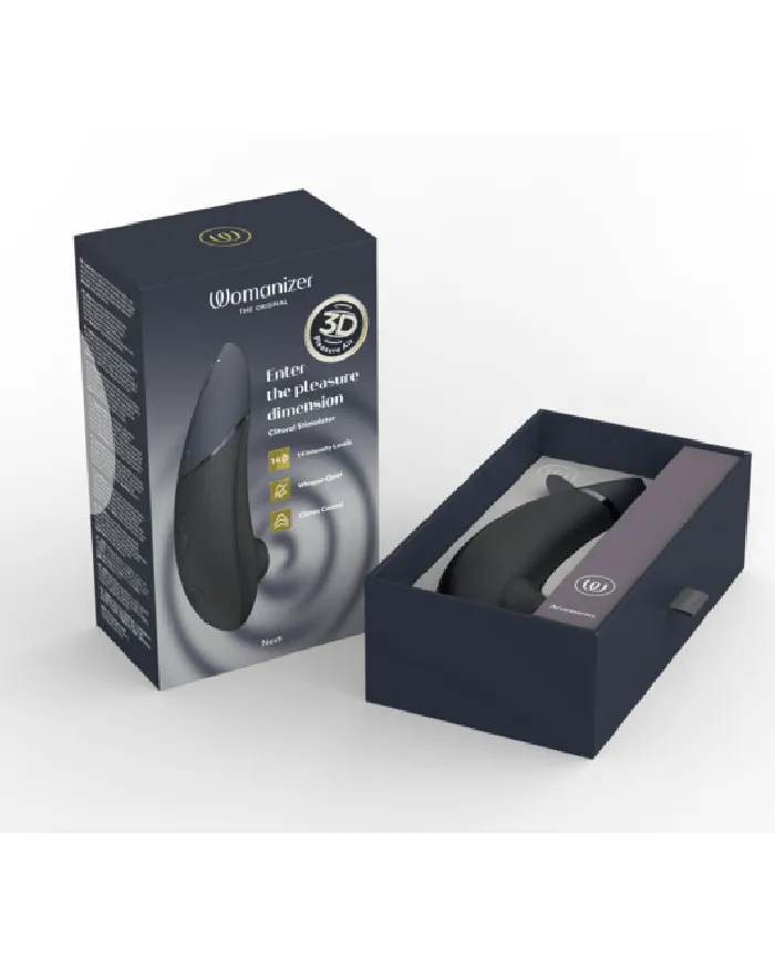 Vibrators Womanizer Womanizer Next Pleasure Air Clitoral Vibrator Black