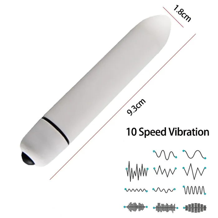 EVEs SECRETS Female Sex Toys Mini Bullet Vibrator 10Speed Clitoral Sex Toy
