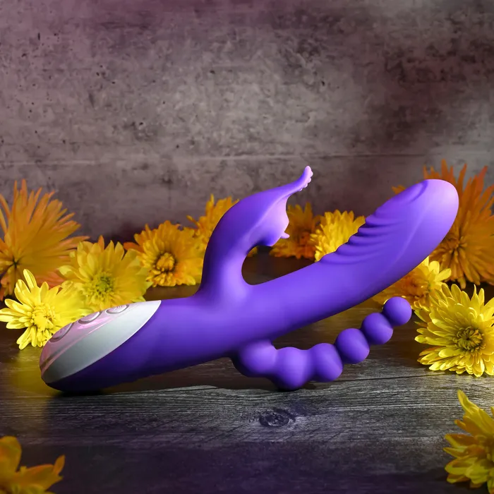 Evolved Lick Me Dual Entry Triple Stimulator Rechargeable Vibrator Evolved Vibrators Evolved Lick Me Dual Entry Triple Stimulator Rechargeable Vibrator Evolved Vibrators