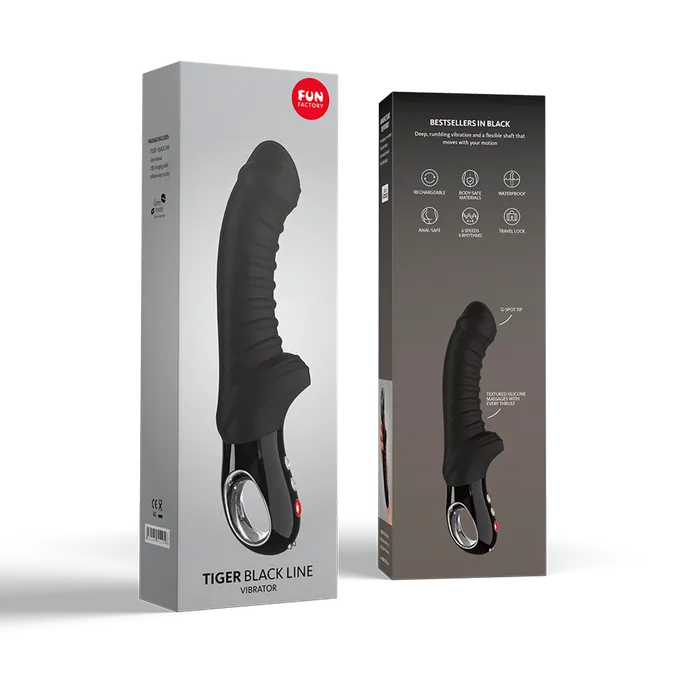 Fun Factory TIGER Gspot and Prostate Vibrator includes FREE TOYBAG Fun Factory Vibrators