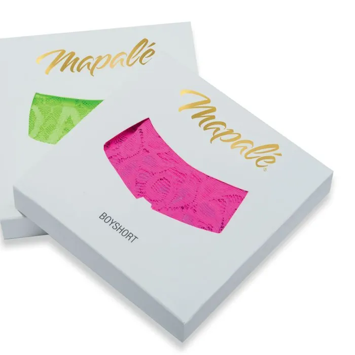 Mapale Vibrators Lace V Back Thong Hot Pink Extra Large Pink
