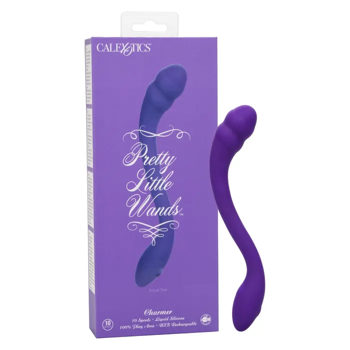 Pretty Little Wands Charmer Purple CalExotics Vibrators