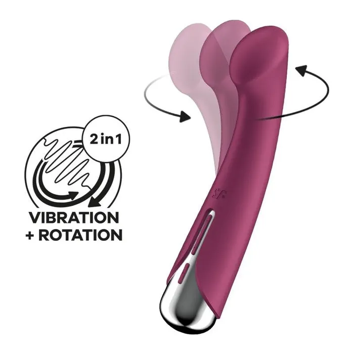 Satisfyer Vibrators Satisfyer Spinning GSpot 1 Red Red